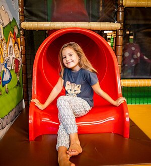 Indoor play area at Das Bayrischzell Familotel 