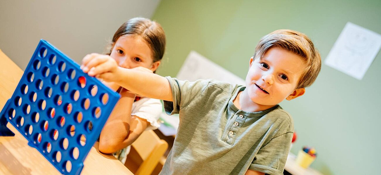 Children playing in the Kids Club