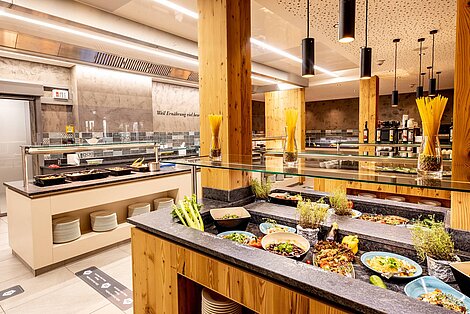 Wunderschöner Buffet Bereich - Das Bayrischzell
