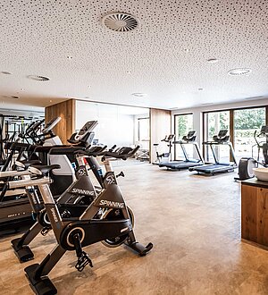 Fitnessraum Das Bayrischzell Familotel Oberbayern