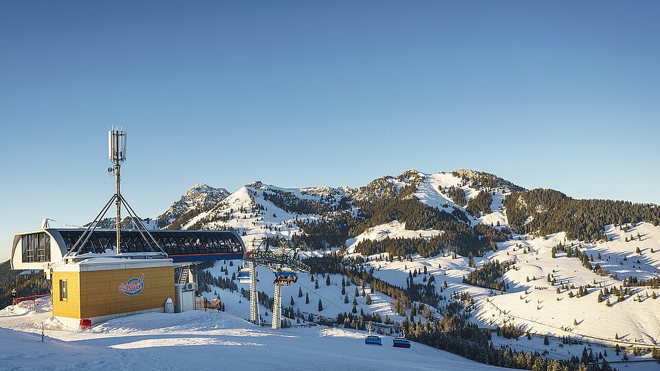 Snowy landscape - Bayrischzell