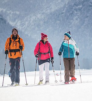Schneeschuh wandern in den Bayrischen Alpen