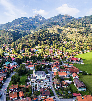 Ausblick auf Bayrischzell