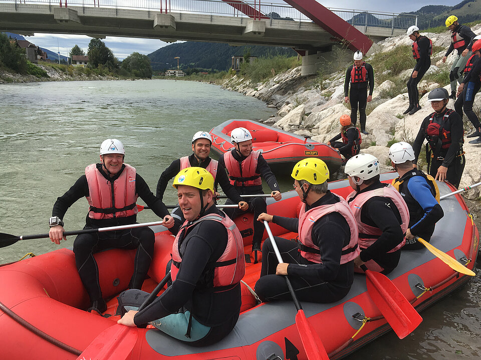 White water rafting in Bavaria