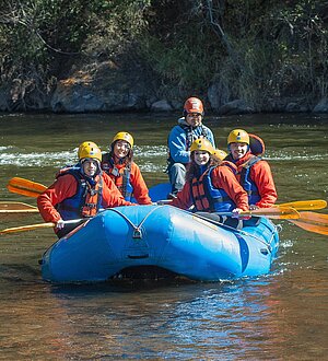 White water rafting