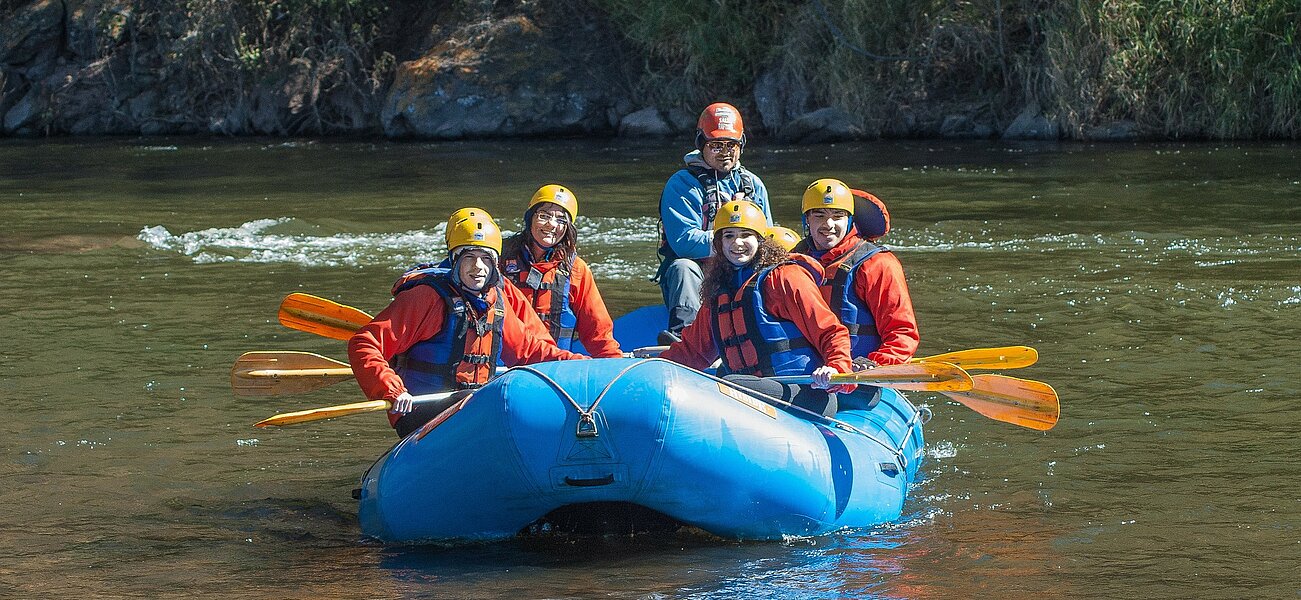 White water rafting