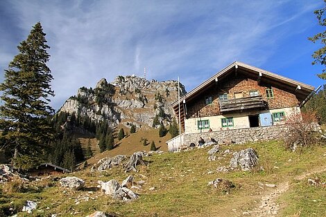 Wendelstein Alm in summer